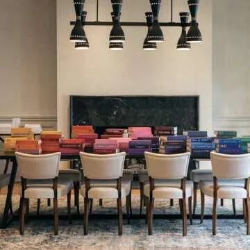 colorbloc 12 Decorative Faux Books, Fake Books for Bookshelf Decor, Fashion Coffee Table Books, Pink Decorative Accessories. Pink Home Decor Accents. Home Staging Books.