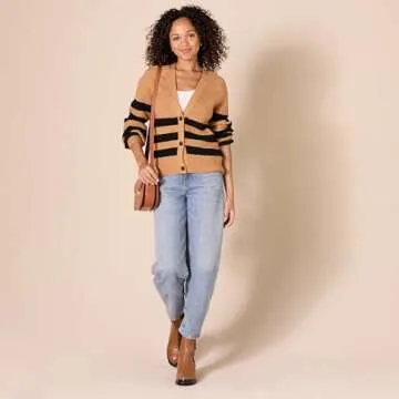 Amazon Essentials Women's Soft Touch Blouson Cardigan