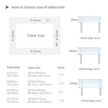 Stylish Glory Season Retro Tablecloth for Every Occasion