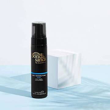 Bondi Sands Dark Self Tanning Foam with Mitt for Flawless Tan