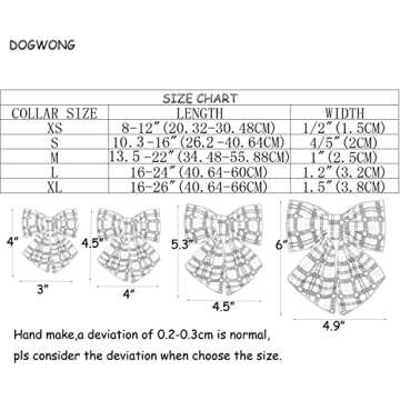 Buy DOGWONG Easter Collar with Bowtie for Dogs