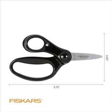 Fiskars Left-Handed Scissors for Kids 4-7 Ages