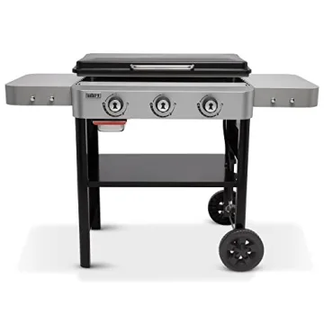 Weber 28" Gas Griddle - 3 Burner Outdoor Cooking