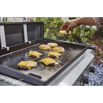 Weber 28" Gas Griddle - 3 Burner Outdoor Cooking