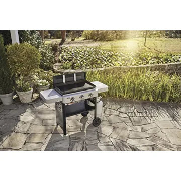 Weber 28" Gas Griddle - 3 Burner Outdoor Cooking