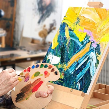 Portable Art Supplies Box Easel for All Artists