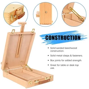 Portable Art Supplies Box Easel for All Artists