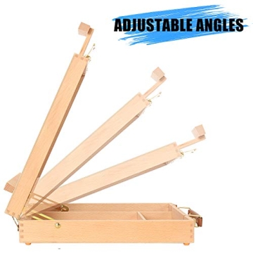 Portable Art Supplies Box Easel for All Artists