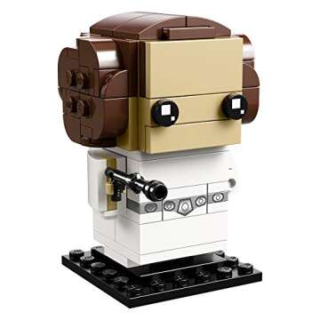 LEGO 6225350 Brickheadz Princess Leia Organa 41628 Building Kit, Multicolor