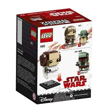 LEGO 6225350 Brickheadz Princess Leia Organa 41628 Building Kit, Multicolor