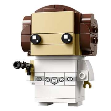 LEGO 6225350 Brickheadz Princess Leia Organa 41628 Building Kit, Multicolor