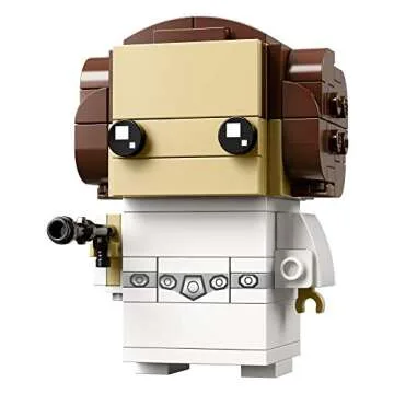 LEGO 6225350 Brickheadz Princess Leia Organa 41628 Building Kit, Multicolor