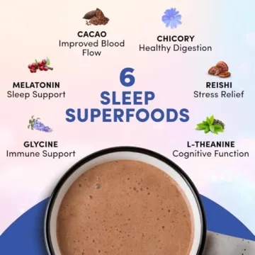 RYZE Mushroom Hot Cocoa Sleep Aid & Keto Friendly