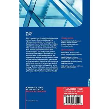 Plato: Laws - Insightful Political Philosophy Text