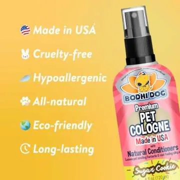 Bodhi Dog Sugar Cookie Scented Dog Cologne 4 Fl Oz