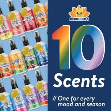 Bodhi Dog Natural Dog Cologne | Premium Scented Deodorizing Body Spray for Dogs & Cats | Neutralizes Strong Odors | Dog Perfume with Natural Dog Conditioner | Made in USA (Sugar Cookie, 4 Fl Oz)