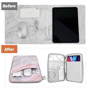 MoKo Tablet Sleeve Case for iPad Air and Galaxy Tab