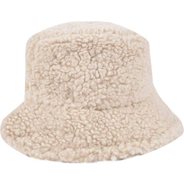 ChezAbbey Faux Fur Bucket Hat - Cozy, Stylish Winter Essential for All Ages