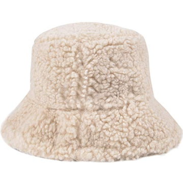 Stylish ChezAbbey Faux Fur Bucket Hat for All Seasons