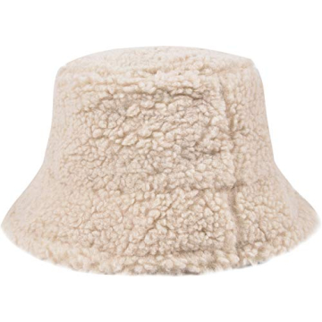 Stylish ChezAbbey Faux Fur Bucket Hat for All Seasons