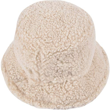 Stylish ChezAbbey Faux Fur Bucket Hat for All Seasons