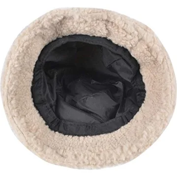 Stylish ChezAbbey Faux Fur Bucket Hat for All Seasons