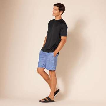 Amazon Essentials Men's Quick-Dry Swim Tee UPF 50