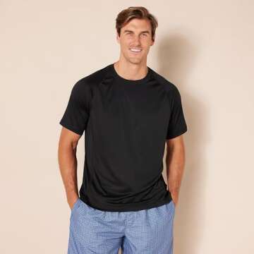 Amazon Essentials Men's Quick-Dry Swim Tee UPF 50