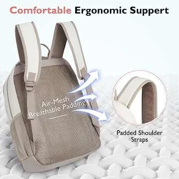 mommore School Backpack 3 Compartment Lightweight Water Resistance