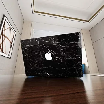VEELIKE Black Marble Contact Paper for Stylish Home Decor