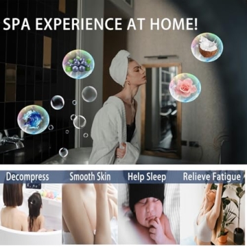 3.88OZ Bath Bombs for Kids Boys Girls Women with Toys Inside Surprise, 8 Light up Bath Bomb of Solar System Set, Organic Essential Oil spa Gift Set for Party, Christmas, Birthday (8 Pieces Light)