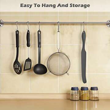 Silicone Blender Spatula, Slim Blade Scraper Accessory Designed for Vitamix Blender Blades1