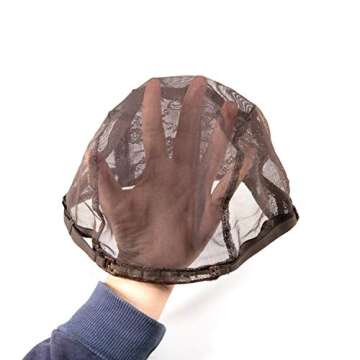 Double Lace Wig Cap - Adjustable, Ventilated, and Durable