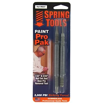 Spring Tools PM407 Set for Nail and Hinge Pin Removal