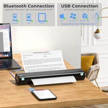 Phomemo M08F Portable Wireless Printer for Easy Printing
