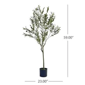 Christopher Knight Home 313746 Artificial Plants, 5' x 2', Green