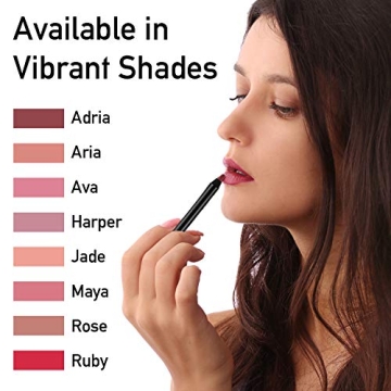 Mellow Cosmetics Gel Lip Pencil - Long-Lasting Matte Vegan Liner