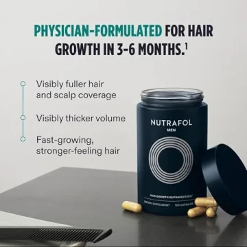Nutrafol Men's Hair Growth Supplements for Thicker Hair