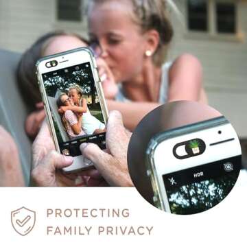 MESMOS 6pk Laptop Camera Cover Slide Cute, Laptop Accessories, Phone & Computer Camera Webcam Cover ...