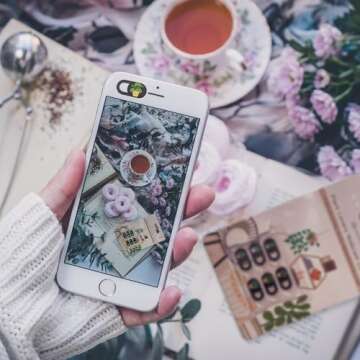 MESMOS 6pk Laptop Camera Cover Slide Cute, Laptop Accessories, Phone & Computer Camera Webcam Cover Slide, Web Cam Privacy Blocker (Small)