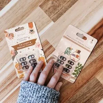 MESMOS 6pk Laptop Camera Cover Slide Cute, Laptop Accessories, Phone & Computer Camera Webcam Cover Slide, Web Cam Privacy Blocker (Small)