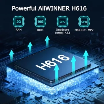 EASYTONE Android TV Box 2024 - 4K Streaming Made Easy