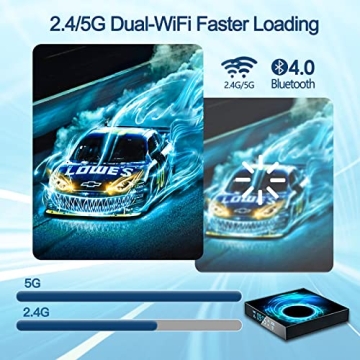 EASYTONE Android TV Box 2024 - 4K Streaming Made Easy