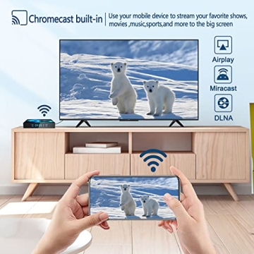 EASYTONE Android TV Box 2024 - 4K Streaming Made Easy