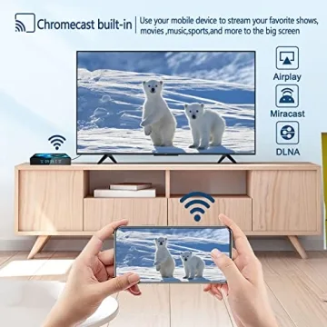 EASYTONE Android TV Box 2024 - 4K Streaming Made Easy