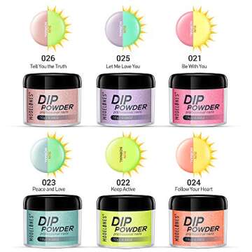 MODELONES Dip Powder Nail Starter Kit for Stunning Nails