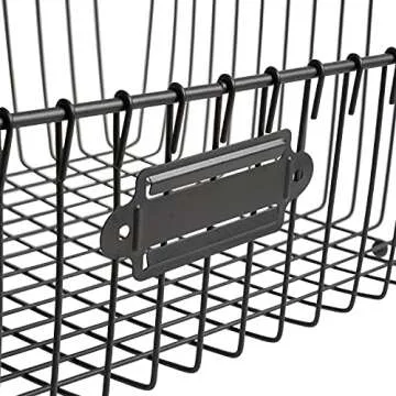 Spectrum Diversified Vintage Living™ Large Stacking Basket for Home Storage and Organization