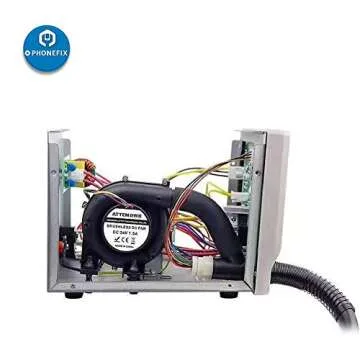 ATTEN ST-862D Lead-free Hot Air Gun Soldering Station, 1000W 110V Hot Air Rework Station with Intelligent Digital Display For Mobile Phone PCB Chip Welding Repair (110V)