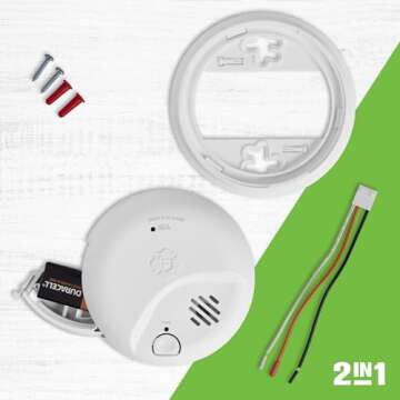 First Alert SMICO100-AC Smoke & CO Alarm with Backup