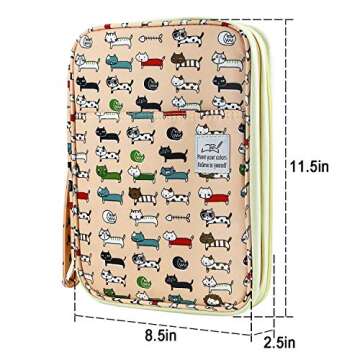 YOUSHARES 192 Slots Large Capacity Pencil Case